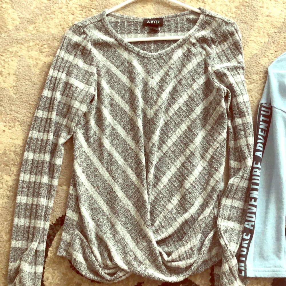 Long sleeve soft fabric